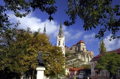 Esztergom, Víziváros-stock-foto