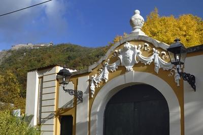 Visegrád, Királyi palota-stock-foto