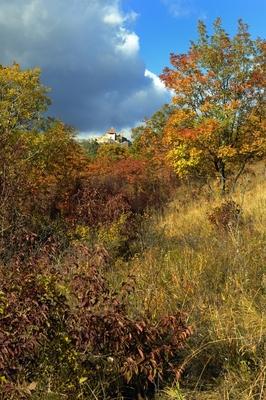 Visegrád, Fellegvár-stock-foto