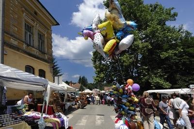 Őrségi Vásár Őriszentpéteren-stock-foto