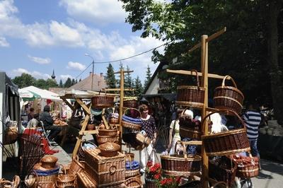 Őrségi Vásár Őriszentpéteren-stock-foto