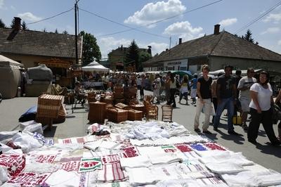 Őrségi Vásár Őriszentpéteren-stock-foto