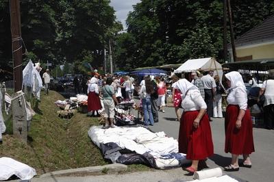 Őrségi Vásár Őriszentpéteren-stock-foto