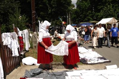 Őrségi Vásár Őriszentpéteren-stock-foto