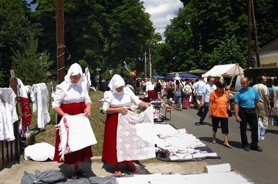 Őrségi Vásár Őriszentpéteren-stock-foto