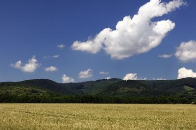 Velem látképe-stock-foto