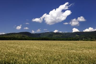 Velem látképe-stock-foto