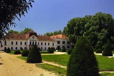 Nagycenk, Széchenyi-kastély-stock-foto