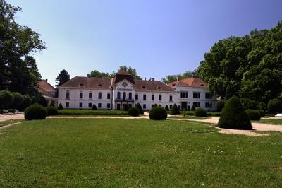 Nagycenk, Széchenyi-kastély-stock-foto