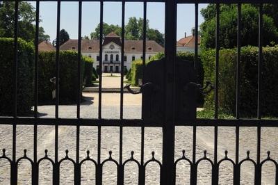 Nagycenk, Széchenyi-kastély-stock-foto