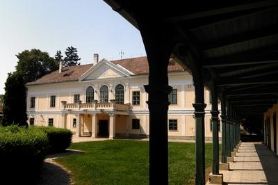 Szany, Püspöki-kastély-stock-foto