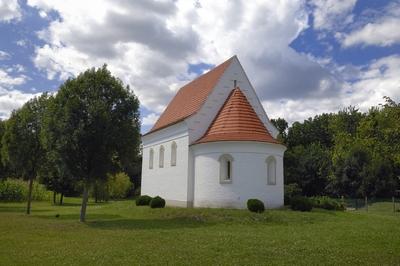 Zalavár, Szent István emlékkápolna-stock-foto