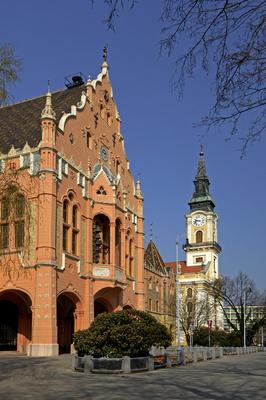 Kecskemét, Városháza-stock-foto