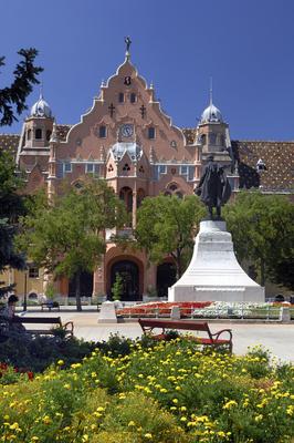 Kecskemét, Városháza-stock-foto