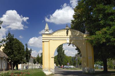 Mezőhegyesi Ménesbirtok-stock-foto