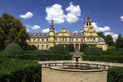 Szabadkígyós, Wenckheim-kastély-stock-foto