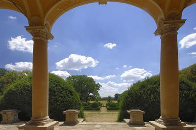 Szabadkígyós, a Wenckheim-kastély parkja-stock-foto