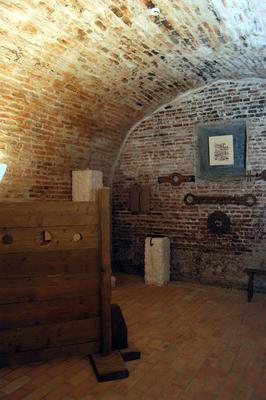 Vármúzeum a gyulai várban-stock-foto