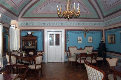 Gyula, Százéves Cukrászda-stock-foto