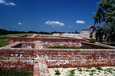 Vésztő- Mágor Történelmi Emlékhely (Mágor-puszta)-stock-foto