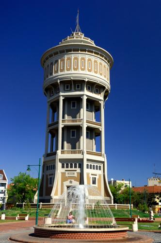 Szeged, Víztorony-stock-foto