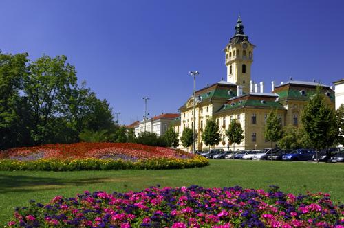 Szeged, Városháza-stock-foto