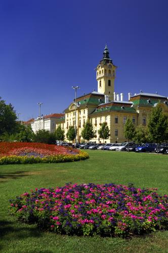 Szeged, Városháza-stock-foto