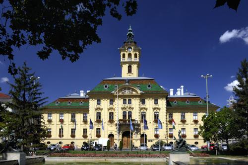 Szeged, Városháza-stock-foto