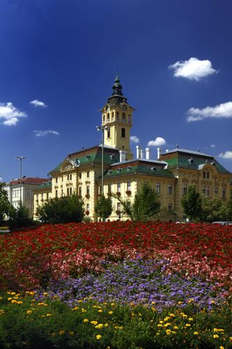 Szeged, Városháza-stock-foto
