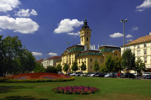 Szeged, Városháza-stock-foto