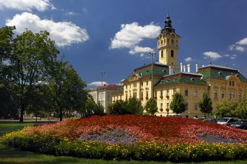 Szeged, Városháza-stock-foto