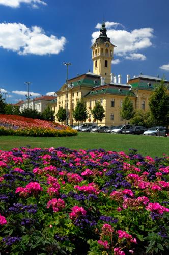 Szeged, Városháza-stock-foto