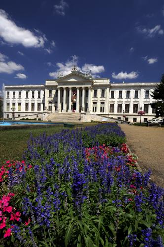Szeged, Móra Ferenc Múzeum-stock-foto