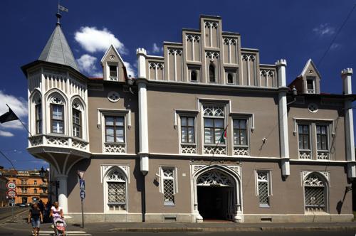 Szeged, Fekete-ház-stock-foto