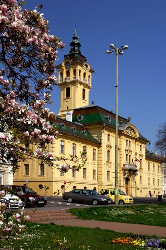 Szeged, Városháza-stock-foto