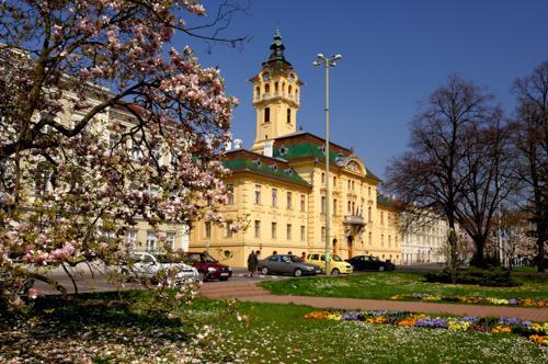 Szeged, Városháza-stock-foto