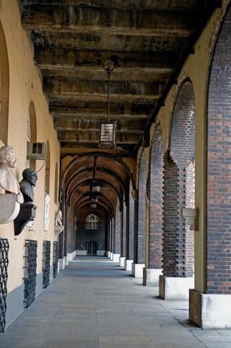 Szeged, Nemzeti Emlékcsarnok (Panteon)-stock-foto