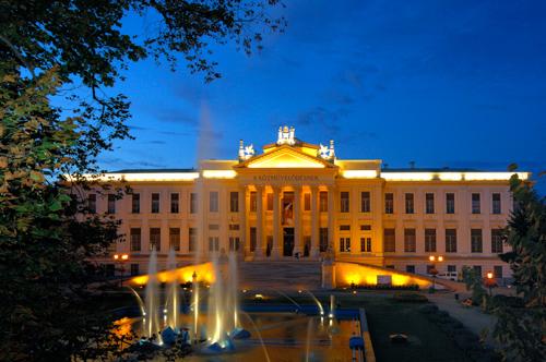 Szeged, Móra Ferenc Múzeum-stock-foto