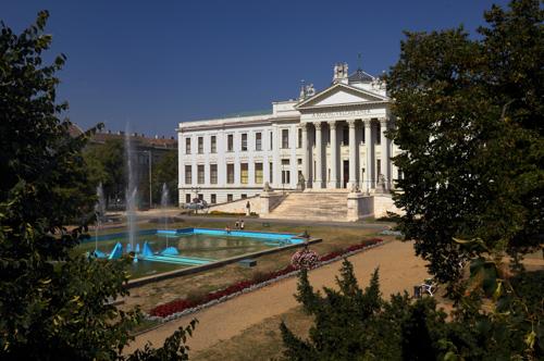 Szeged, Móra Ferenc Múzeum-stock-foto