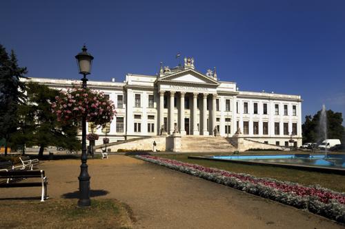 Szeged, Móra Ferenc Múzeum-stock-foto