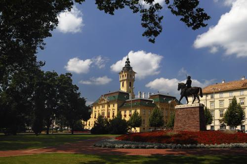 Szeged, Városháza-stock-foto