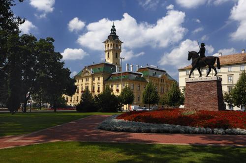 Szeged, Városháza-stock-foto