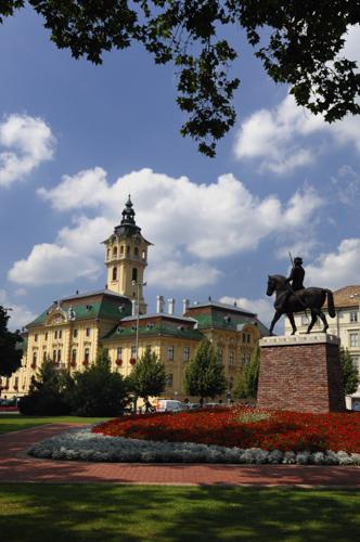 Szeged, Városháza-stock-foto