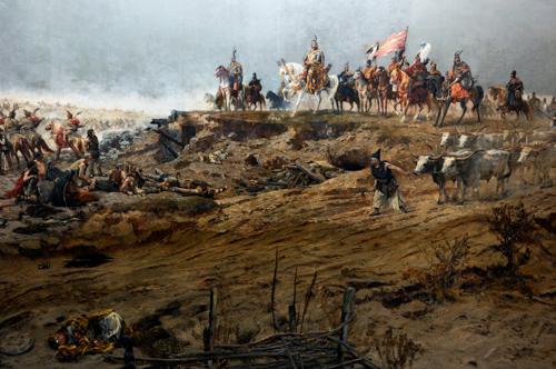 Ópusztaszer, Feszty-körkép-stock-foto