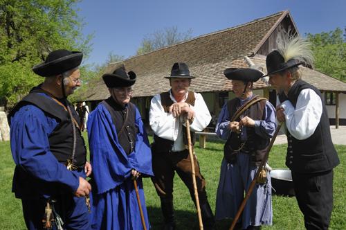 Ópusztaszer, Szabadtéri néprajzi gyűjtemény-stock-foto