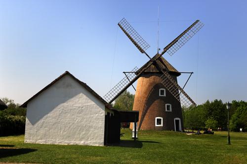 Ópusztaszer, Szabadtéri néprajzi gyűjtemény-stock-foto