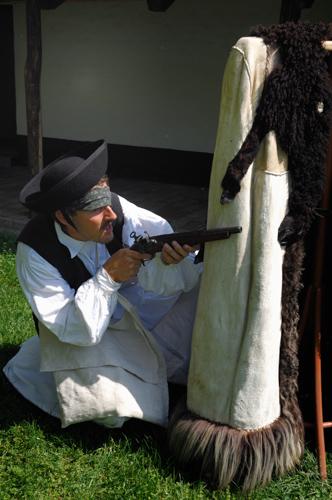 Ópusztaszer, Szabadtéri néprajzi gyűjtemény-stock-foto