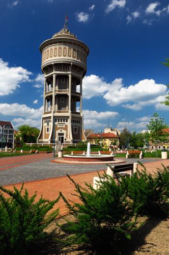 Szeged, Víztorony-stock-foto