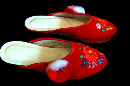 A szegedi papucs-stock-foto