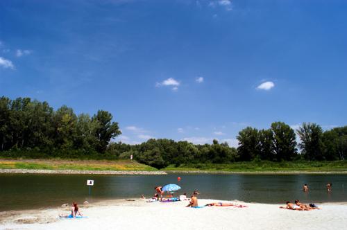 Csongrád, Körös-torok-stock-foto